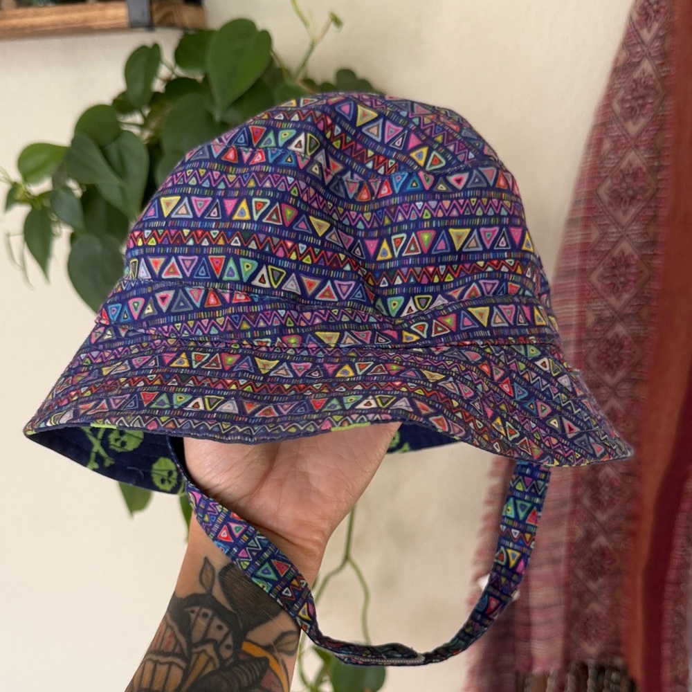Colorful Geometric Pattern Bucket Hat